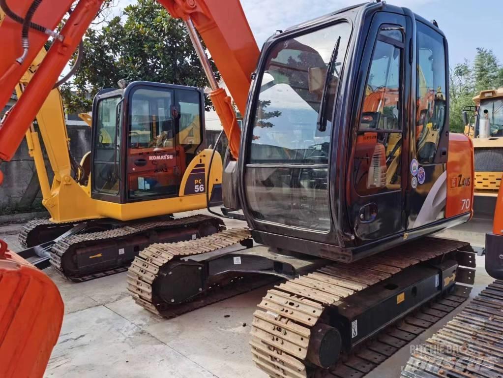 Hitachi ZX70 Малые экскаваторы 7т-12т