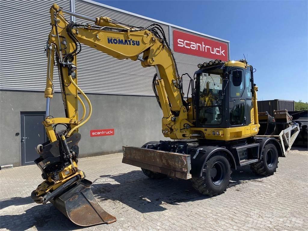 Komatsu PW118MR-11 Колёсные экскаваторы