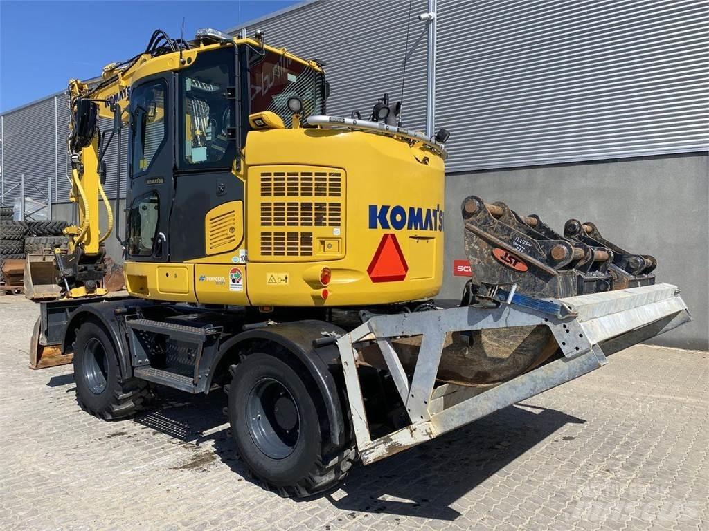 Komatsu PW118MR-11 Колёсные экскаваторы