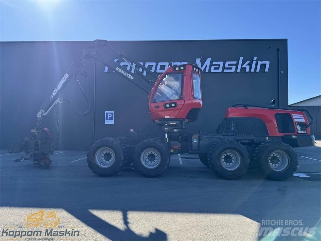Komatsu 931XC Харвестеры