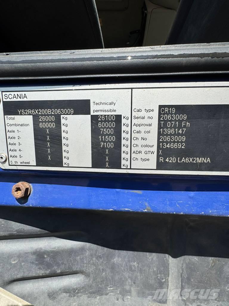 Scania R 420 Седельные тягачи
