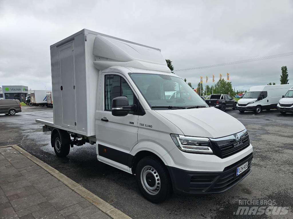 MAN TGE 3.140  4x4 Цельнометаллический фургоны