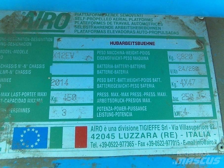 Airo X 12 EW Ножничные подъемники