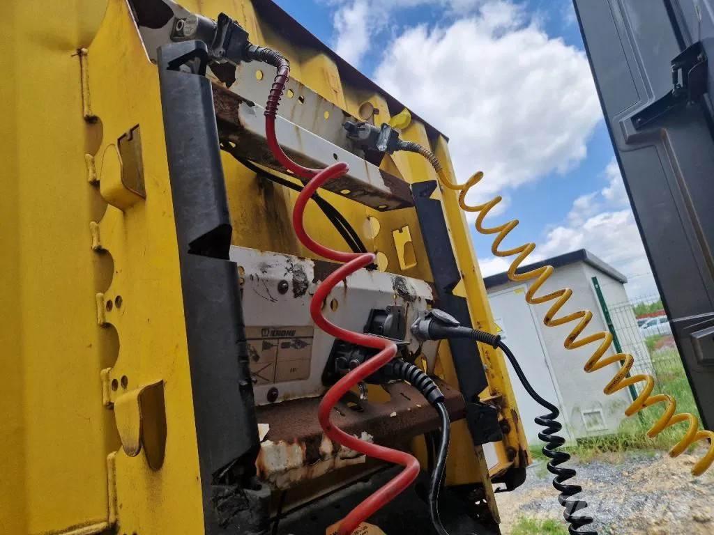 Krone SD 27 Полуприцепы-платформы/боковая разгрузка