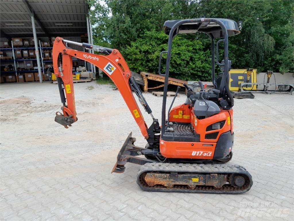 Kubota U17-3 Мини-экскаваторы