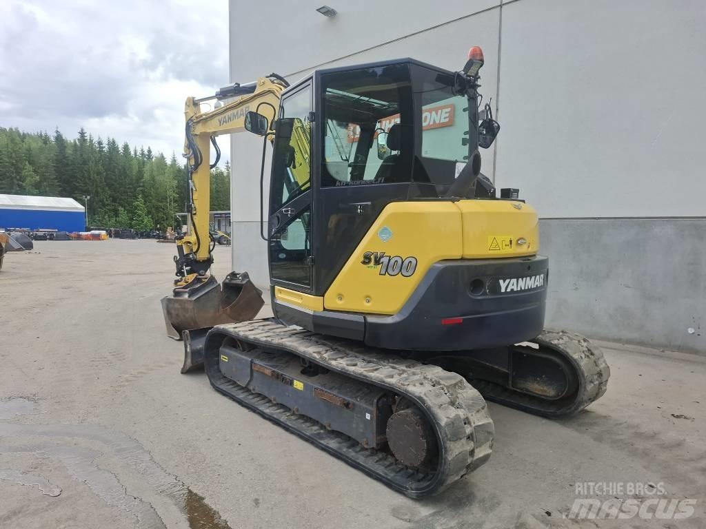 Yanmar SV 100-2A Малые экскаваторы 7т-12т