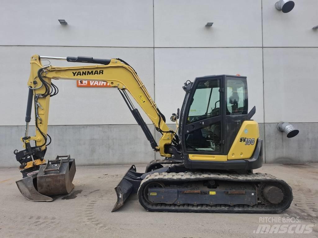 Yanmar SV 100-2A Малые экскаваторы 7т-12т