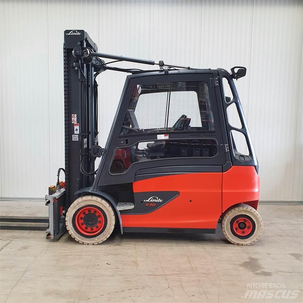 Linde E50HL Электропогрузчики