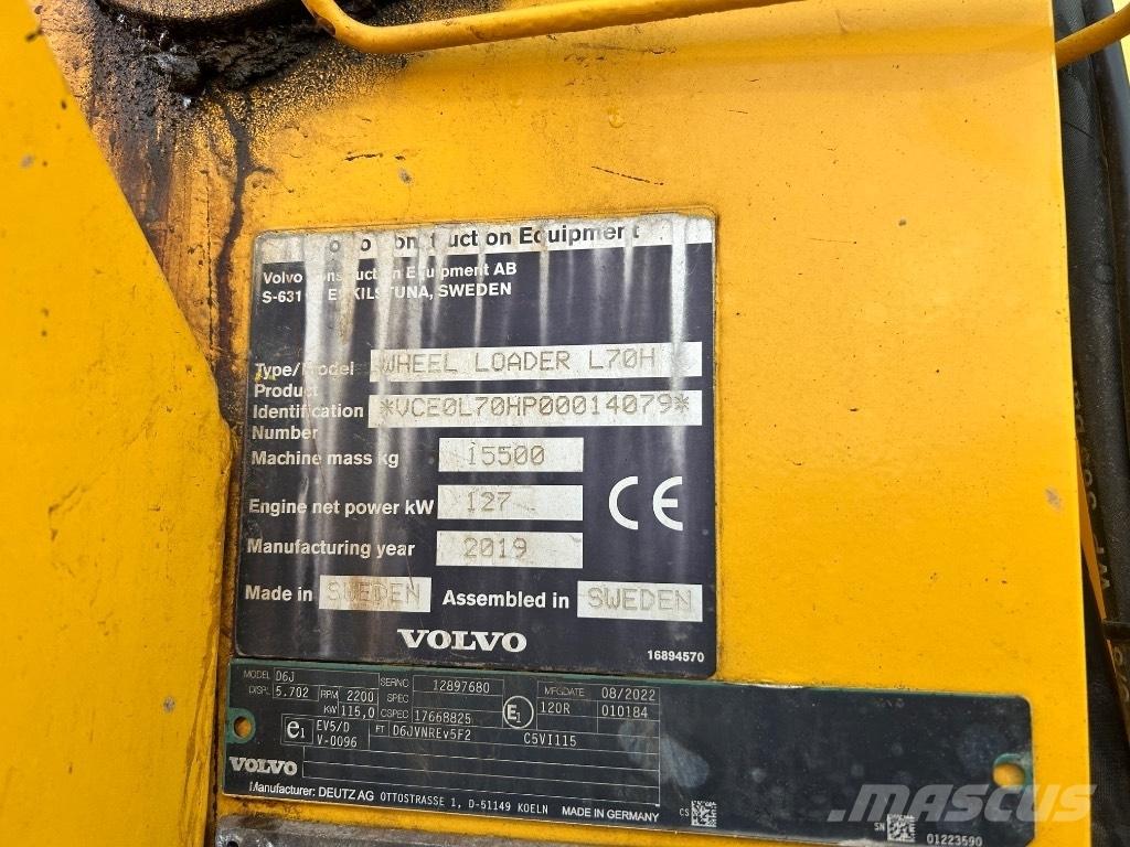 Volvo L 70 H Фронтальные погрузчики
