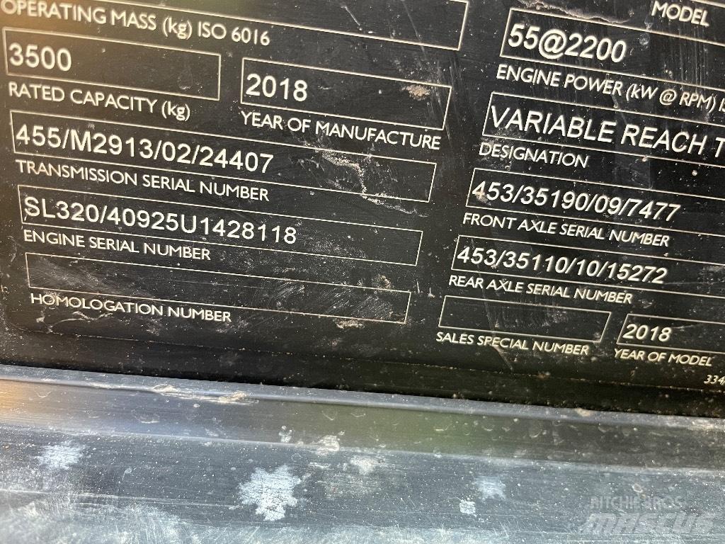 JCB 535-125 Телескопические погрузчики