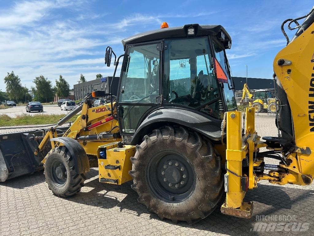 New Holland B 100 C Экскаваторы-погрузчики