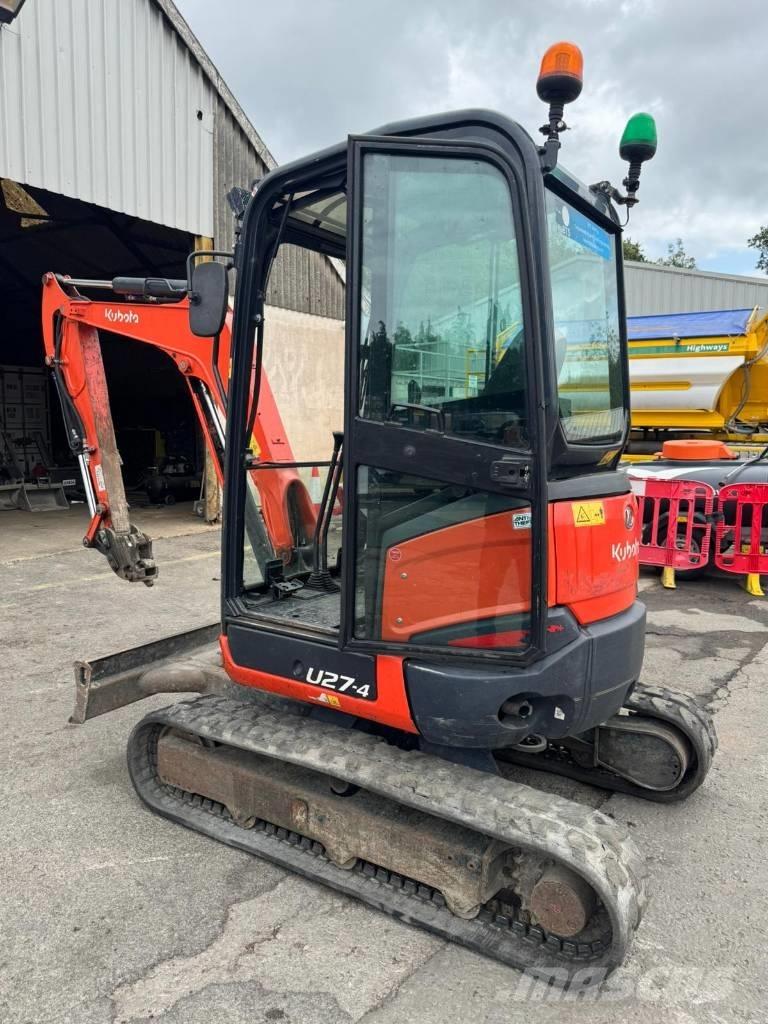 Kubota U 27-4 Мини-экскаваторы