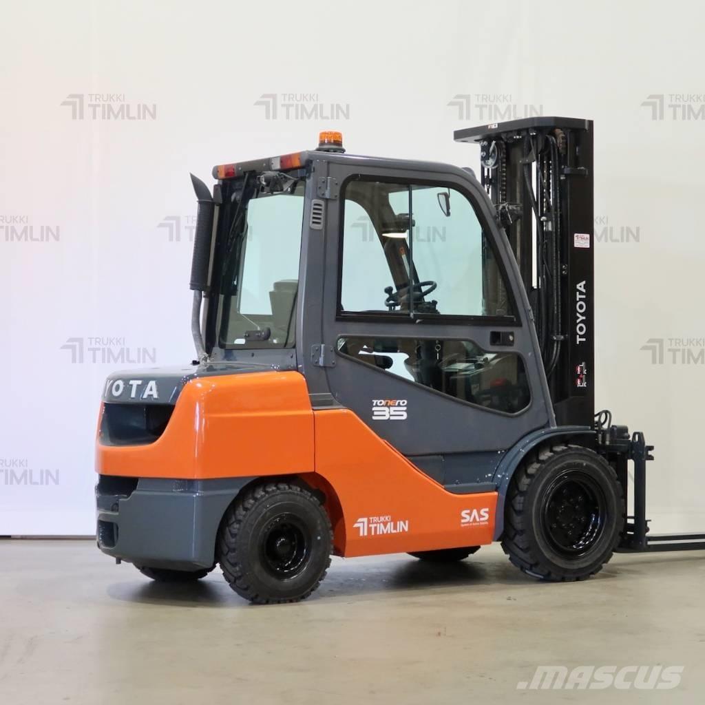 Toyota 02-8FDJF35 Дизельные погрузчики