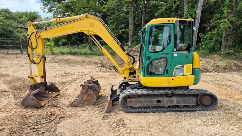 Komatsu PC 80 MR-3 Малые экскаваторы 7т-12т