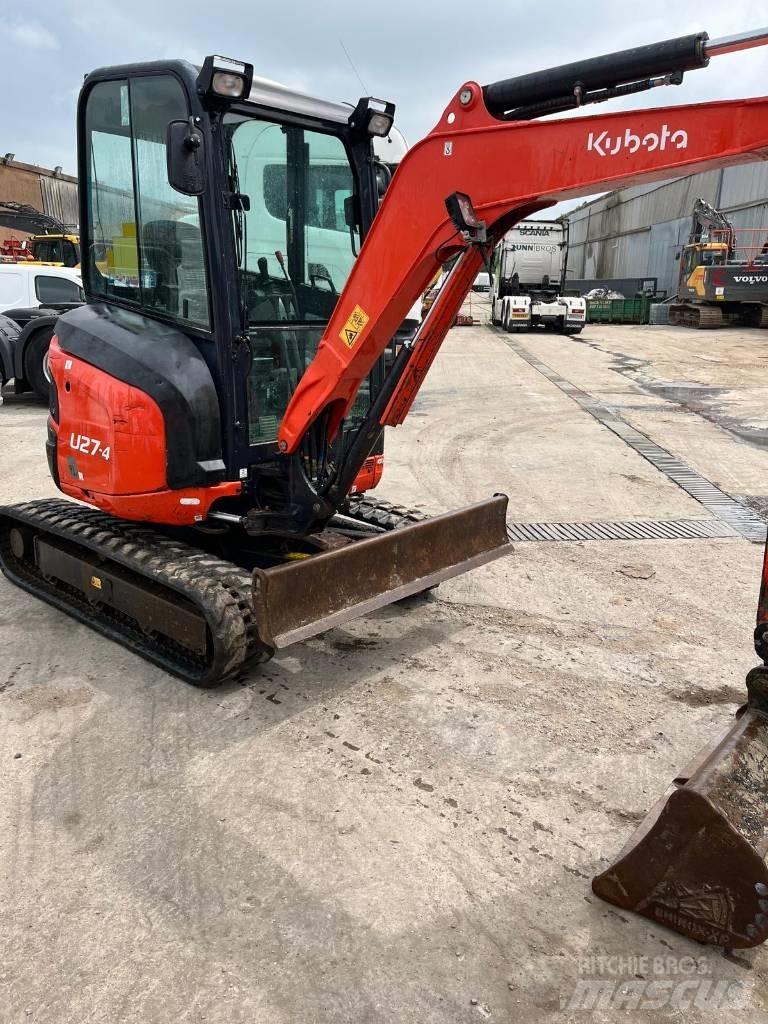 Kubota U 27-4 Мини-экскаваторы