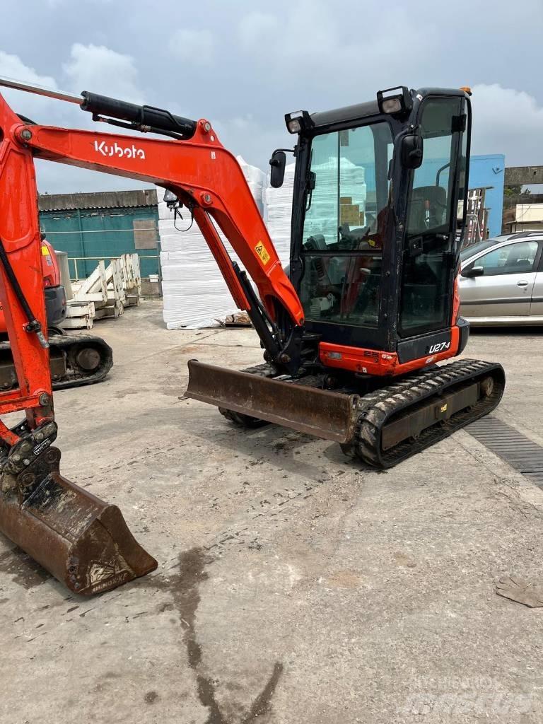 Kubota U 27-4 Мини-экскаваторы