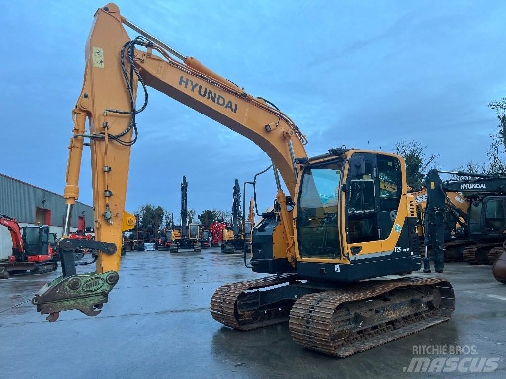 Hyundai R125LCR-9A Гусеничные экскаваторы