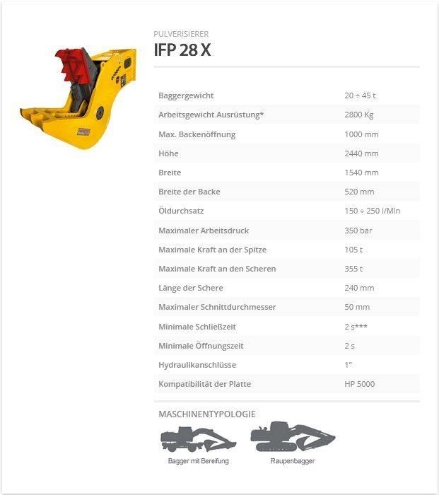 Indeco IFP 28 X Строительные дробилки