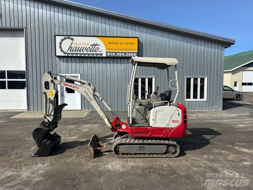 Takeuchi TB 216 Мини-экскаваторы