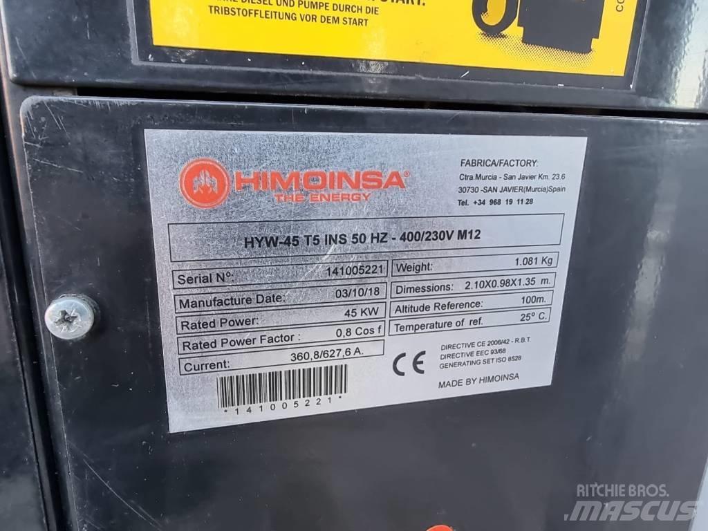 Himoinsa HYW 45 Дизельные генераторы