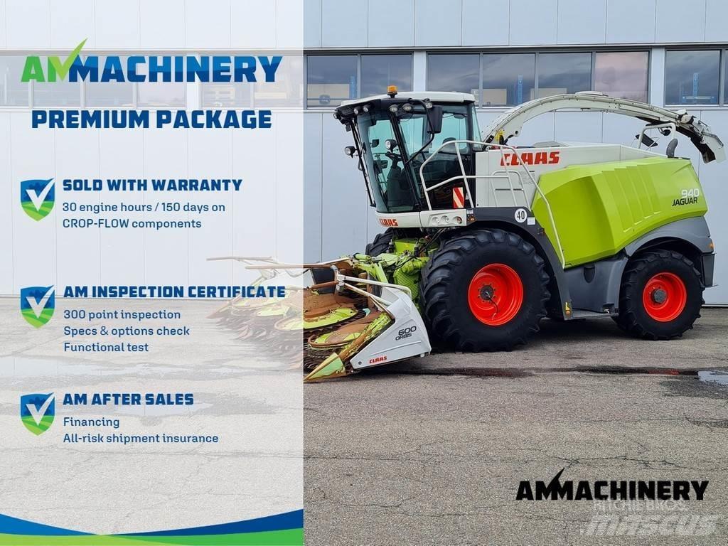 CLAAS Jaguar 940 Самоходные кормоуборочные комбайны