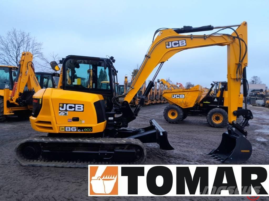 JCB 86 C-1 eco Малые экскаваторы 7т-12т