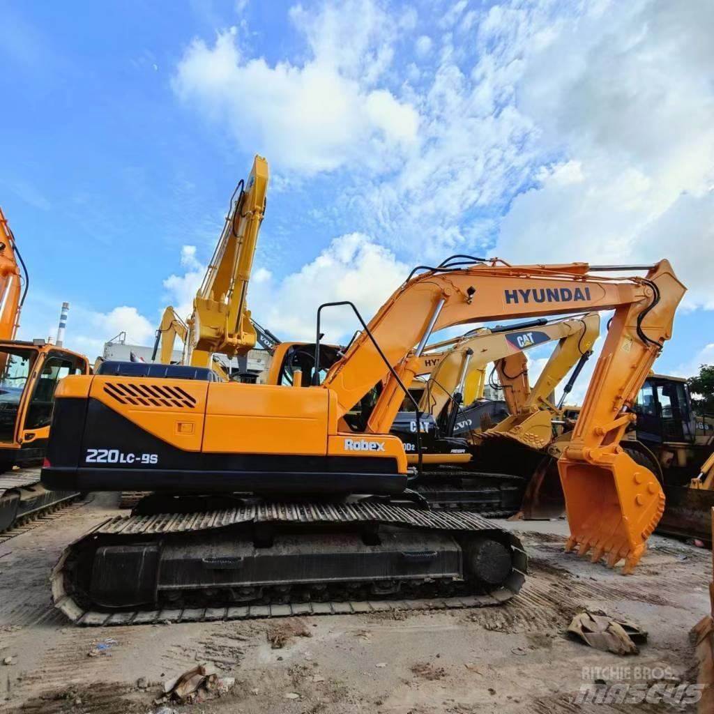 Hyundai 220-9s Гусеничные экскаваторы
