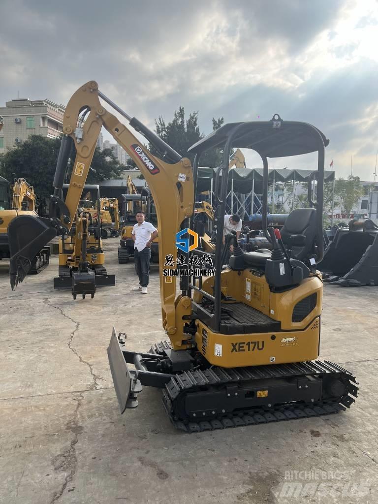 XCMG XE 17 U Мини-экскаваторы