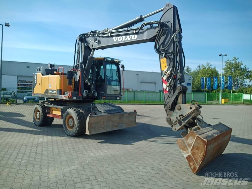 Volvo EW 180 E Колёсные экскаваторы