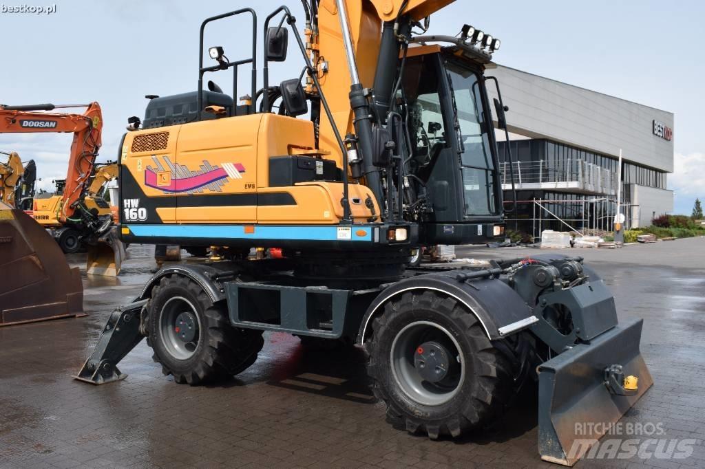 Hyundai HW 160 Колёсные экскаваторы