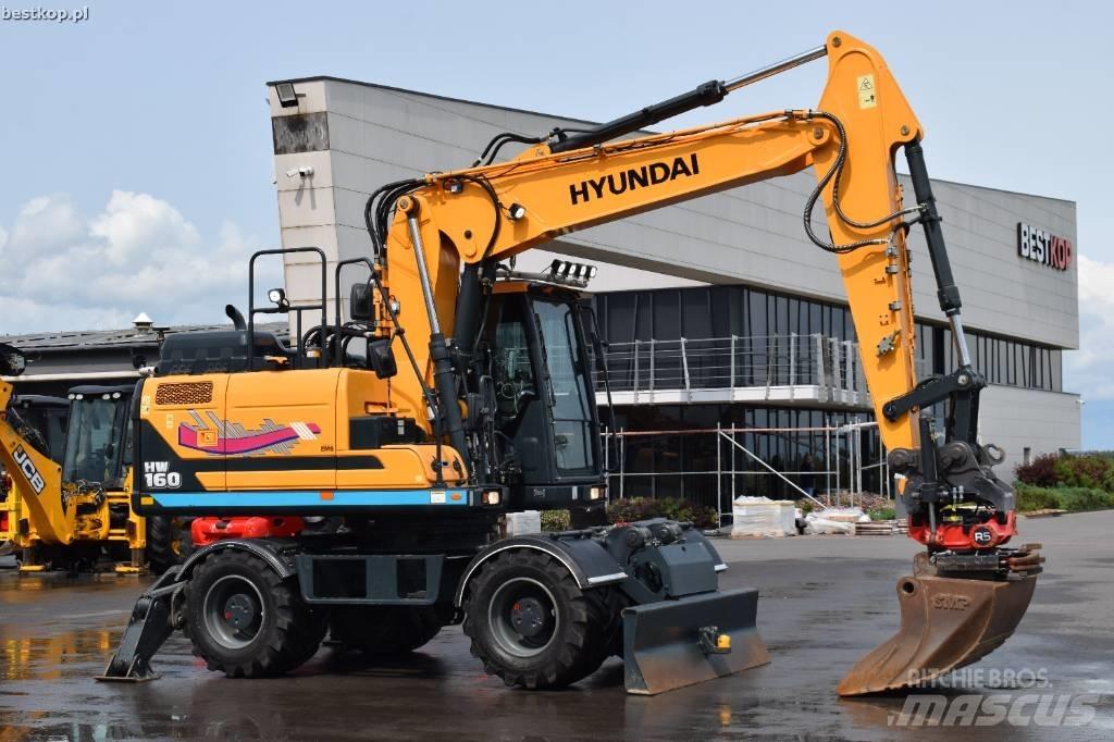 Hyundai HW 160 Колёсные экскаваторы