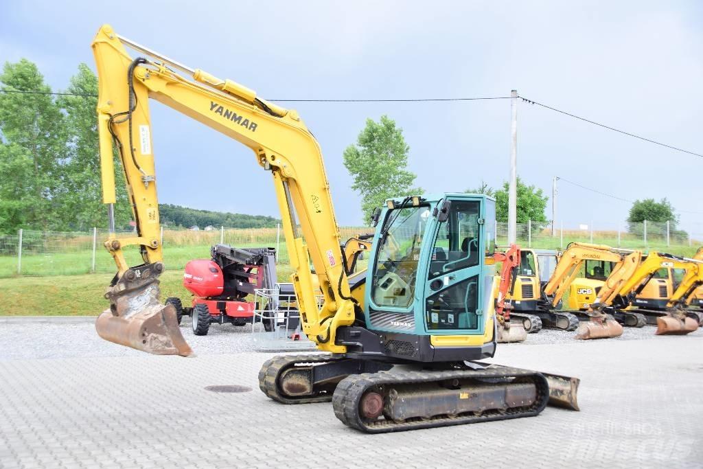 Yanmar Vio 80-1 Малые экскаваторы 7т-12т