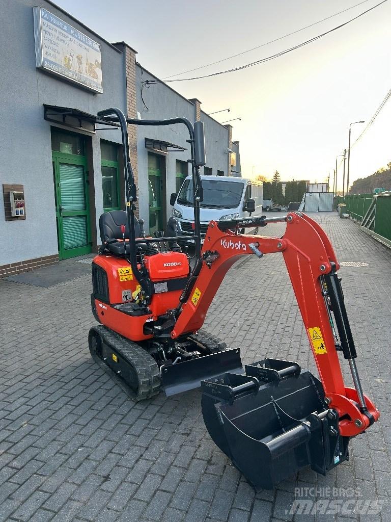 Kubota KX 008-5 Мини-экскаваторы
