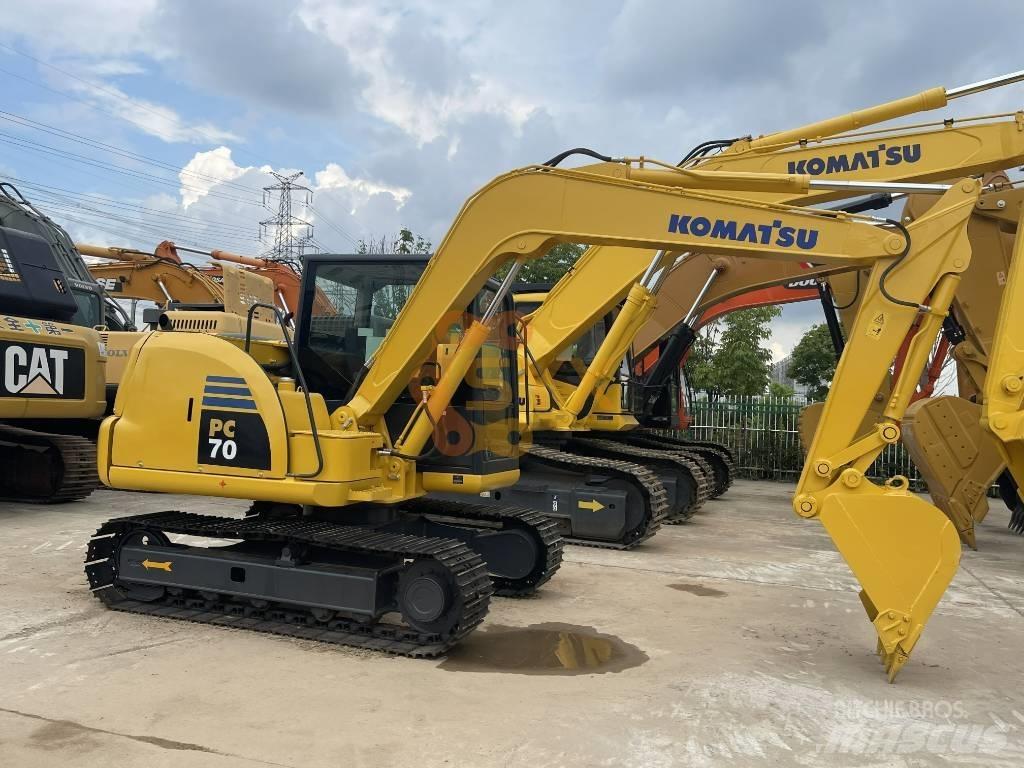 Komatsu PC 70 Малые экскаваторы 7т-12т