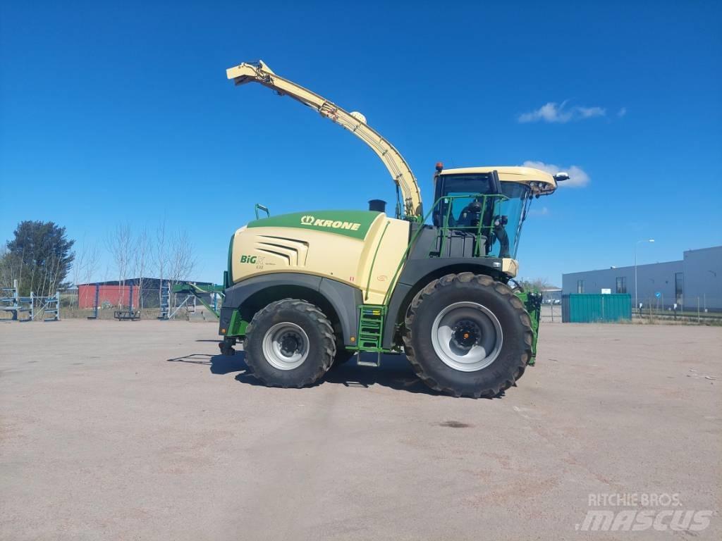Krone Big X 630 Самоходные кормоуборочные комбайны