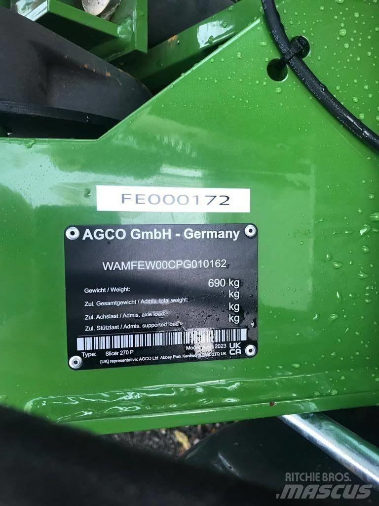Fendt Slicer 270P Роторные косилки