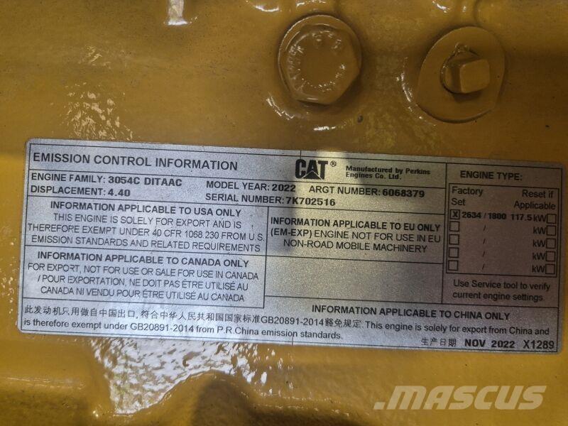 CAT 3054C DITAAC Двигатели