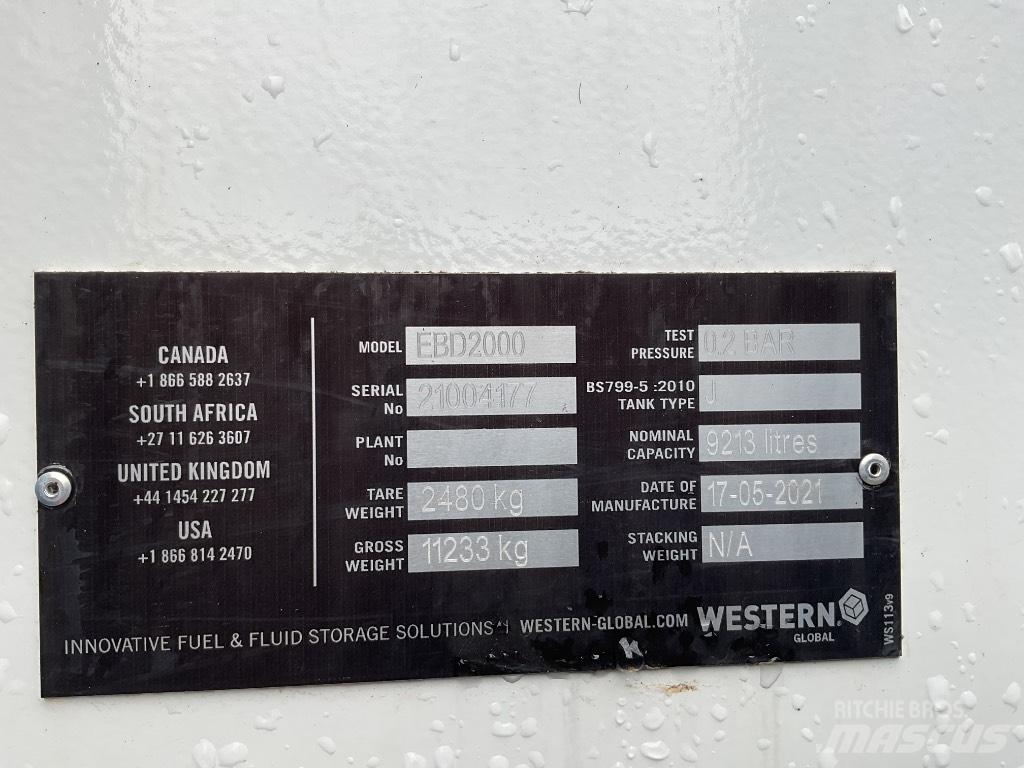 Western EBD2000 Баки для топлива и присадок