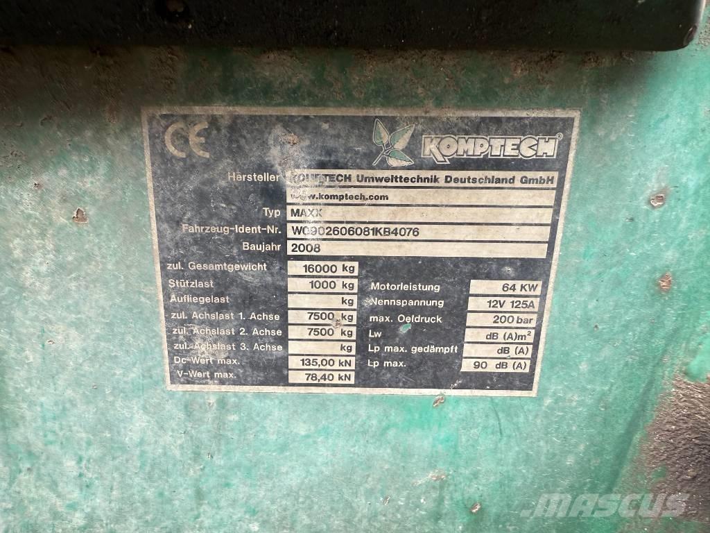 Komptech Maxx Мобильные грохоты