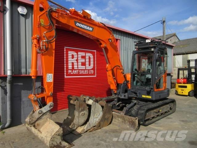 Doosan DX 85 R-3 Малые экскаваторы 7т-12т
