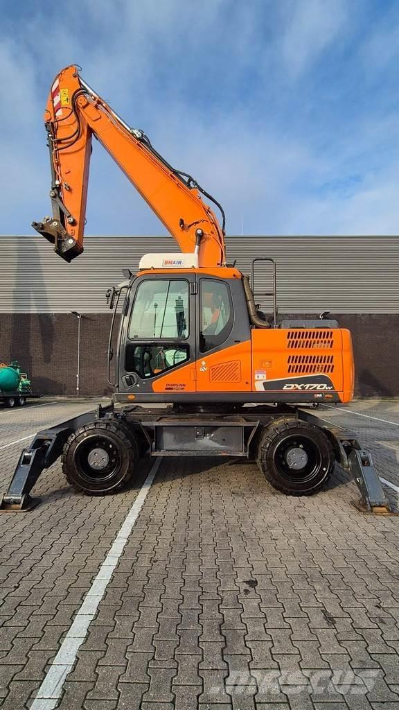 Doosan DX 170W-5 Колёсные экскаваторы