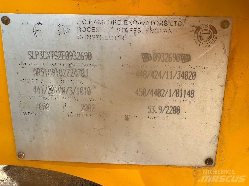 JCB 3 CX Экскаваторы-погрузчики