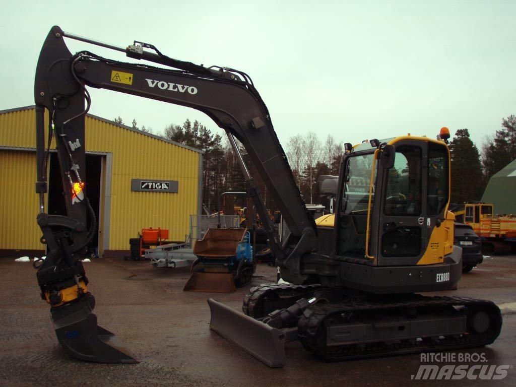 Volvo ECR 88 D Малые экскаваторы 7т-12т