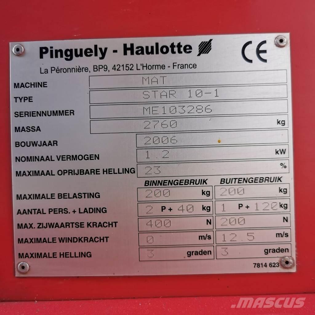 Haulotte Star 10 Телескопические подъемники