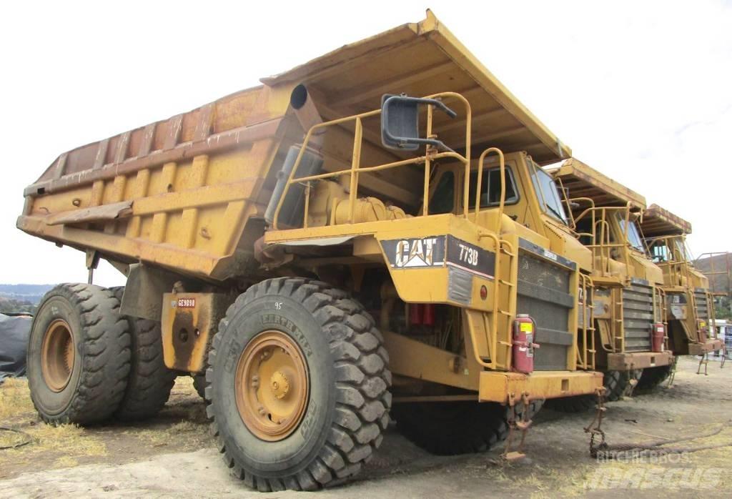 CAT 773B Шарнирно-сочленённые самосвалы