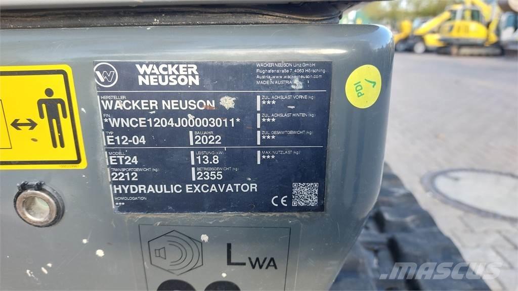 Wacker Neuson ET24 Гусеничные экскаваторы