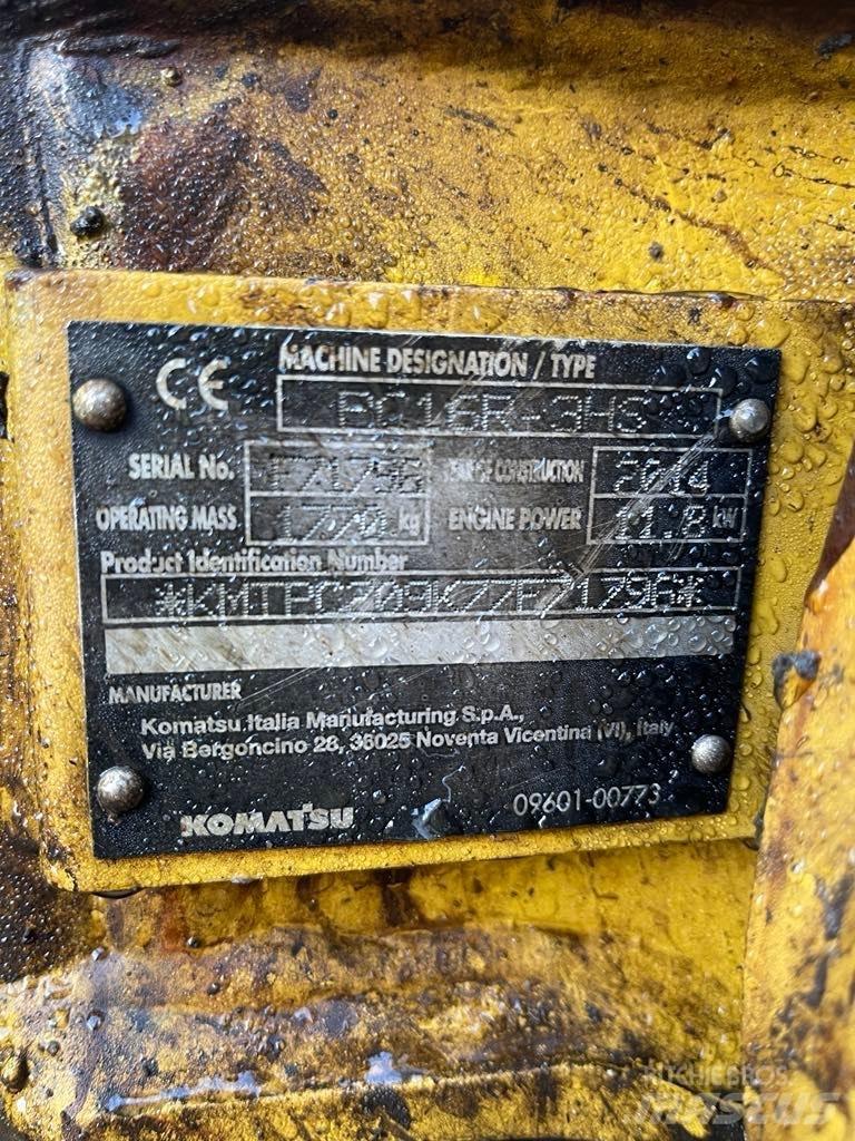 Komatsu PC 16 R-3HS Мини-экскаваторы