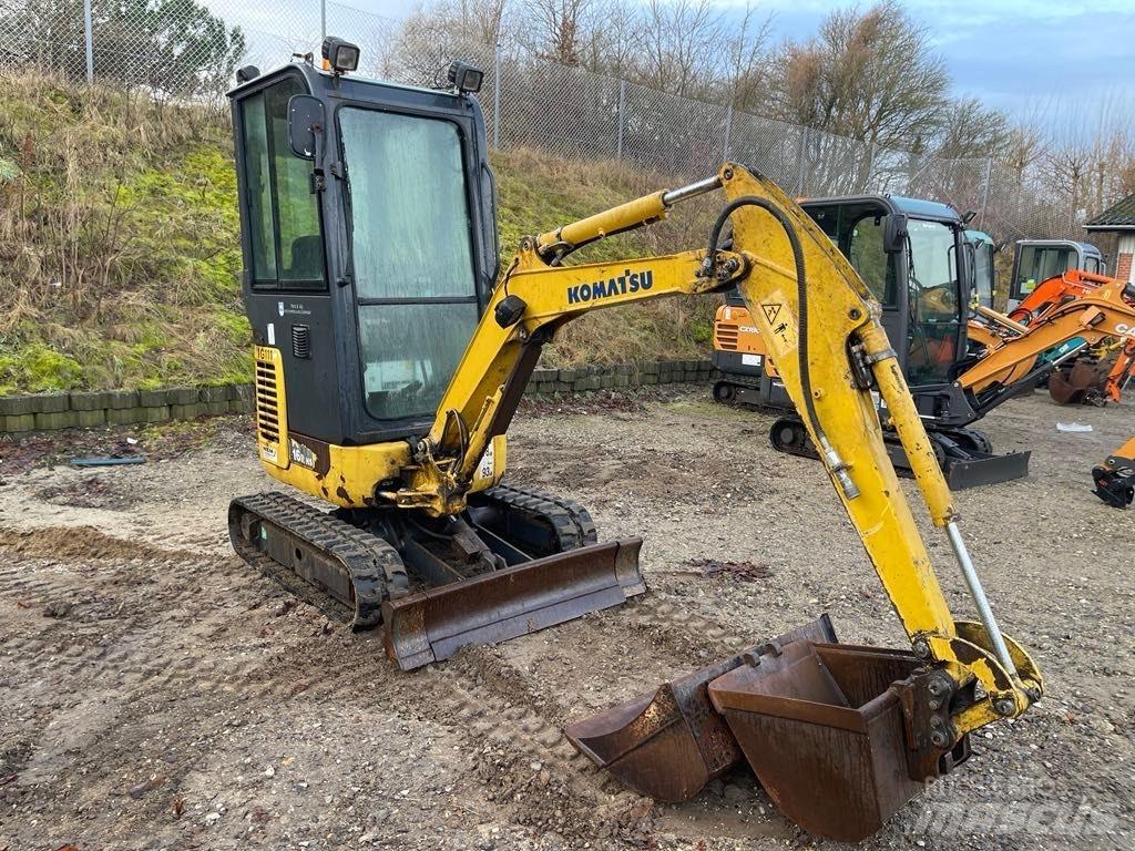 Komatsu PC 16 R-3HS Мини-экскаваторы