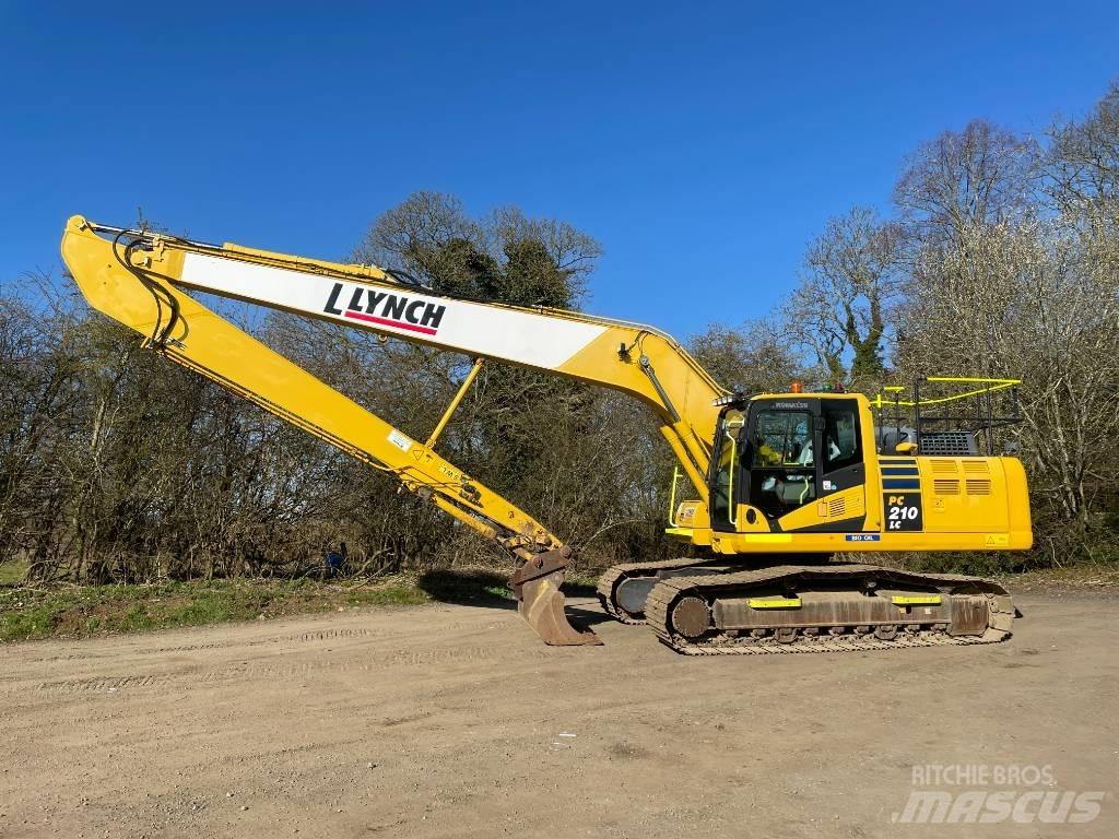 Komatsu PC 210 Экскаваторы с большим вылетом