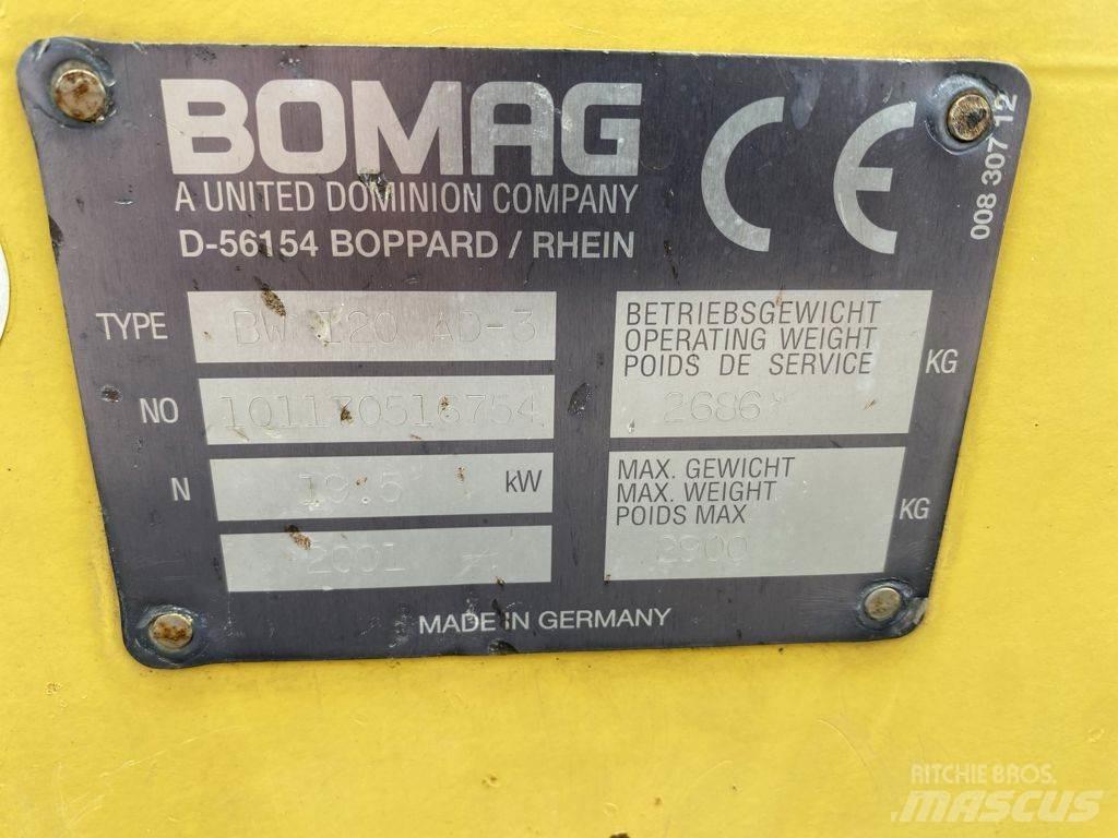 Bomag BW 120 AD Виброплиты и вибротрамбовки